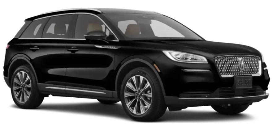 black lincoln corsair luxury suv