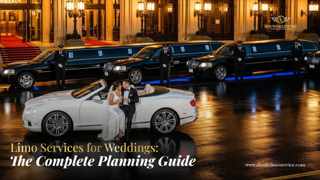 limo services for weddings planning guide SLS Worldwide DC VA MD