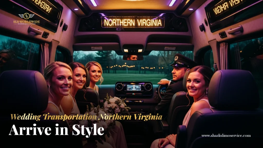 wedding transportation Northern Virginia luxury limo SLS Worldwide