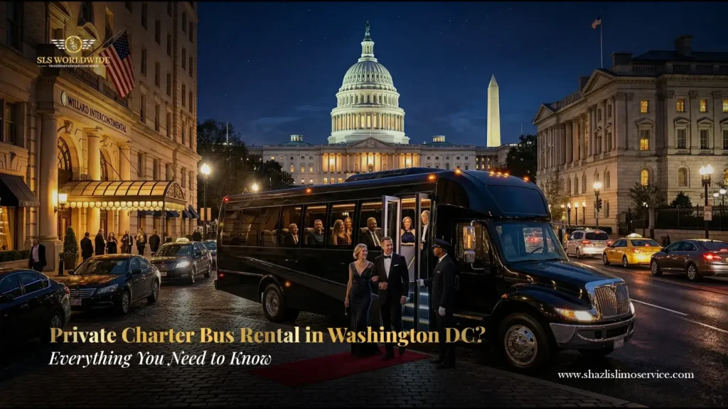 private charter bus rental washington