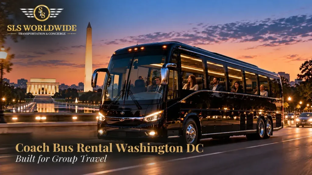 coach bus rental washington dc
