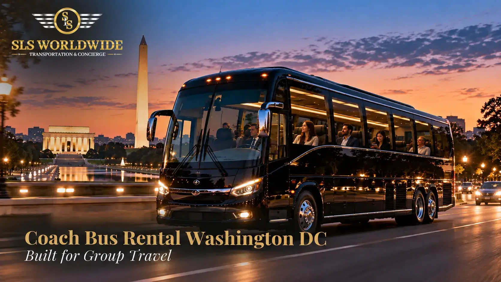 Coach Bus Rental Washington DC | Built for Group Travel
