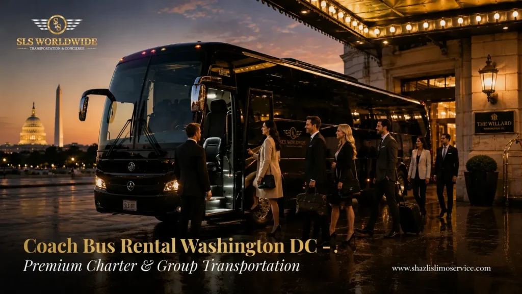 coach bus rental washington dc