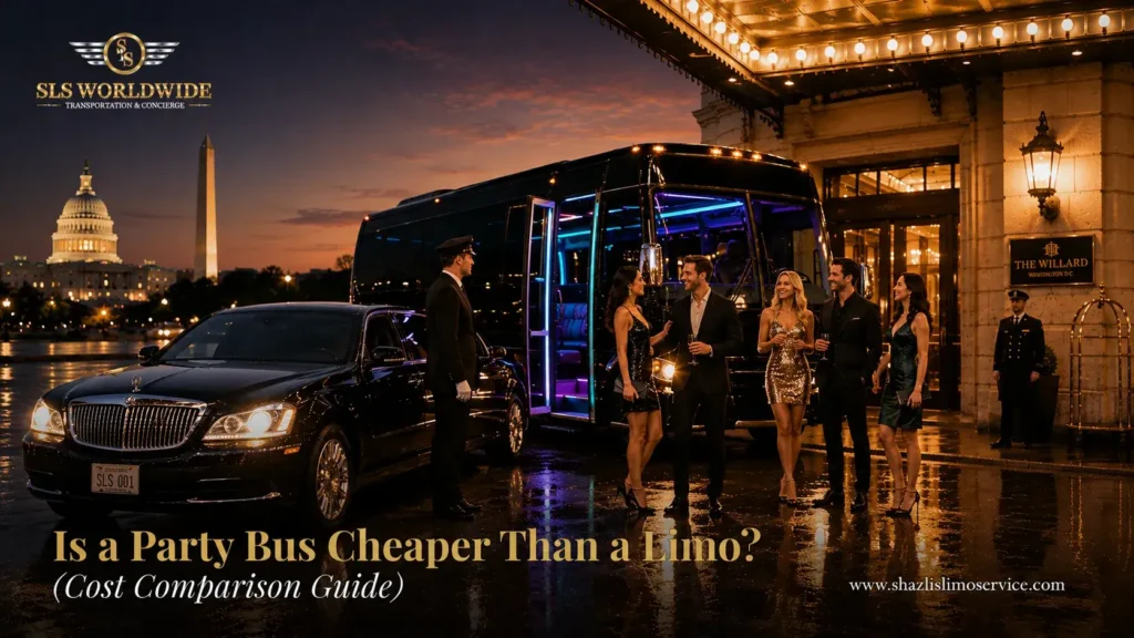 is a party bus cheaper than a limo