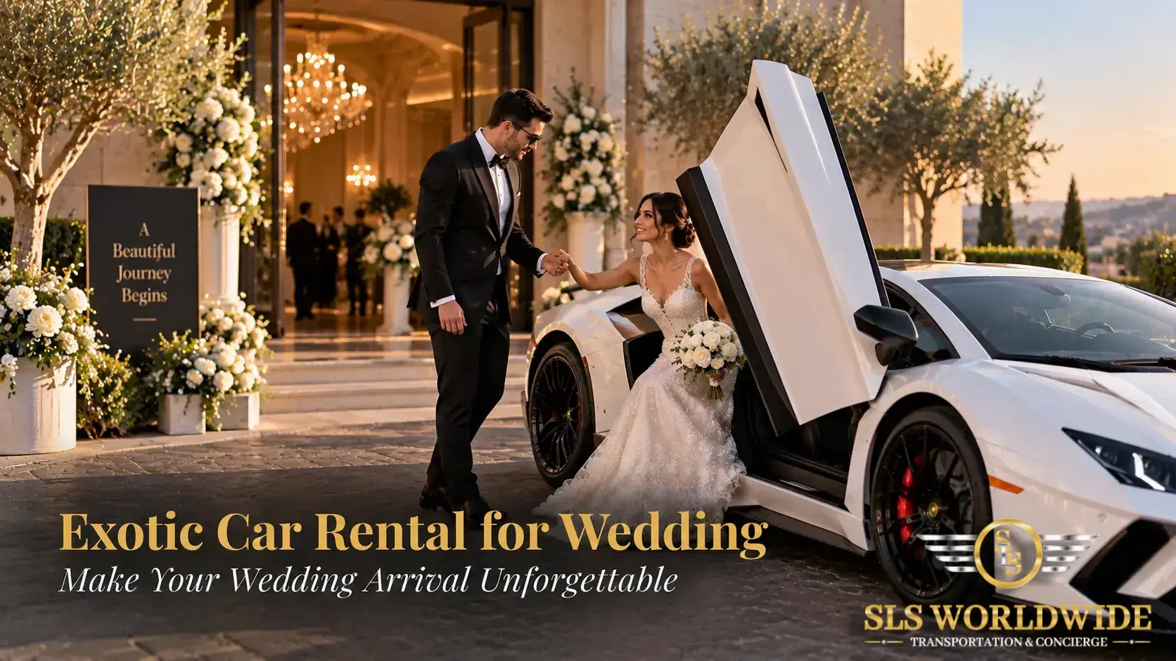 Exotic Car Rental for Wedding: Make Your Wedding Arrival Unforgettable